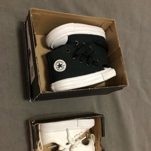 Black infant converse